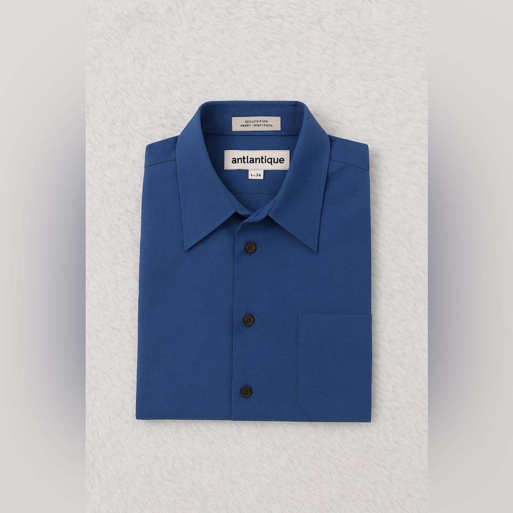 Nordstrom Men's Deep Blue Dress Shirt